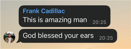 Client message
